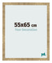 Fotolijst 55x65cm Goud Antiek MDF Bologna Voorzijde Maat | Yourdecoration.nl