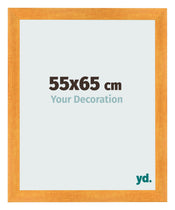 Fotolijst 55x65cm Oranje MDF Pisa Voorzijde Maat | Yourdecoration.nl