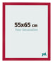 Fotolijst 55x65cm Rood MDF Bologna Voorzijde Maat | Yourdecoration.nl