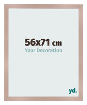 Fotolijst 56x71 cm Oudroze MDF Bologna Voorzijde Maat | Yourdecoration.nl