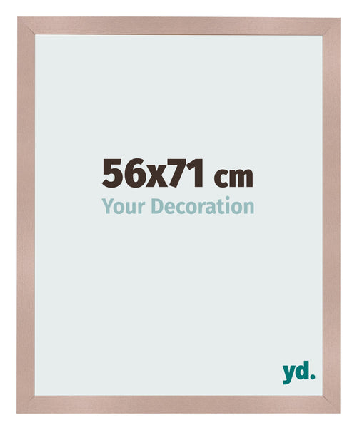 Fotolijst 56x71 cm Oudroze MDF Bologna Voorzijde Maat | Yourdecoration.nl
