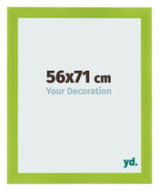 Fotolijst 56x71cm Groen MDF Pisa Voorzijde Maat | Yourdecoration.nl