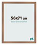 Fotolijst 56x71cm Koper Decor MDF Bologna Voorzijde Maat | Yourdecoration.nl