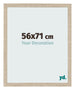 Fotolijst 56x71cm Sonoma Eiken MDF Bologna Voorzijde Maat | Yourdecoration.nl