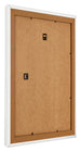 Fotolijst 56x71cm Wit Geveegd MDF Lazio Achterzijde Schuin | Yourdecoration.nl