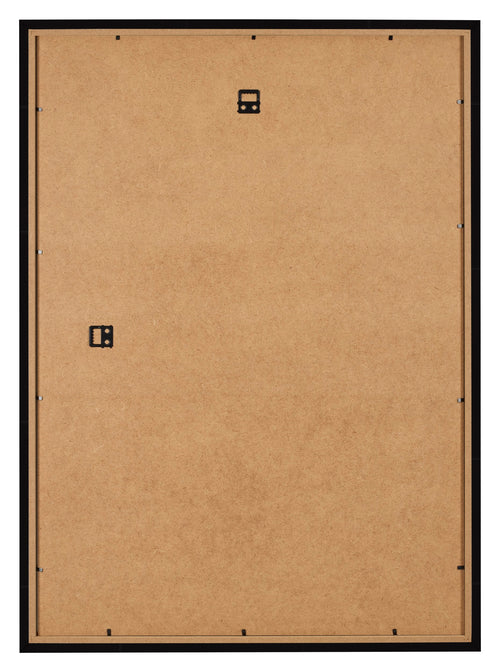 Fotolijst 59 4x84cm A1 Zwart Hoogglans MDF Bologna Achterzijde | Yourdecoration.nl