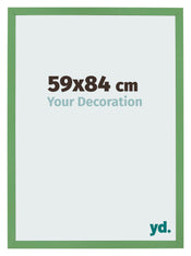 Fotolijst 59x84 cm Groen MDF Bologna Voorzijde Maat | Yourdecoration.nl