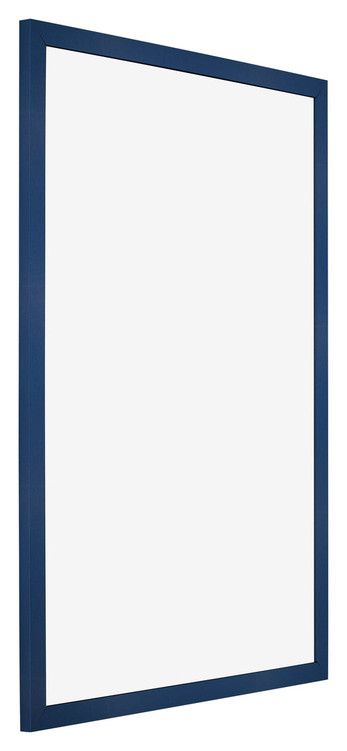 Fotolijst 59x84cm Donkerblauw MDF Bologna Voorzijde Schuin | Yourdecoration.nl