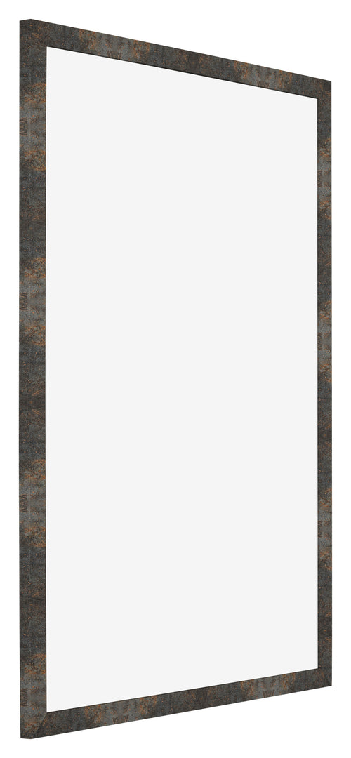 Fotolijst 59x84cm Geoxideerd Metaal MDF Bologna Voorzijde Schuin | Yourdecoration.nl