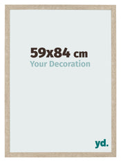 Fotolijst 59x84cm Sonoma Eiken MDF Bologna Voorzijde Maat | Yourdecoration.nl