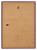 Fotolijst 59x84cm Wijnrood Geveegd MDF Bologna Achterzijde | Yourdecoration.nl