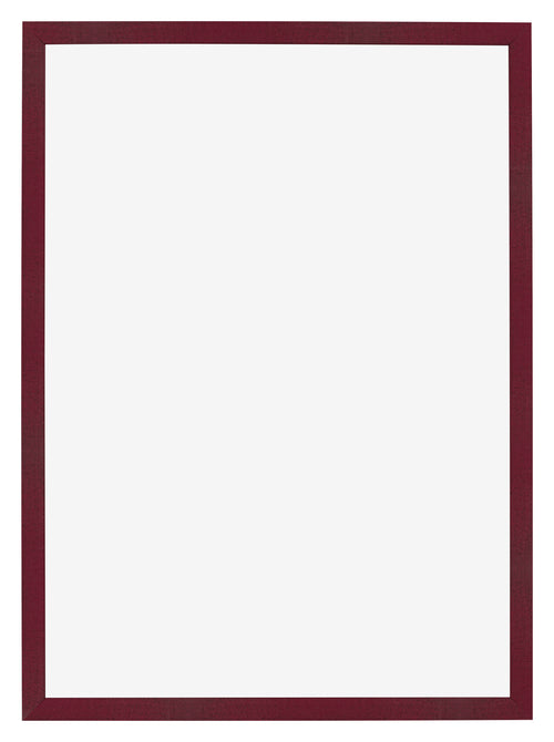 Fotolijst 59x84cm Wijnrood Geveegd MDF Bologna Voorzijde | Yourdecoration.nl