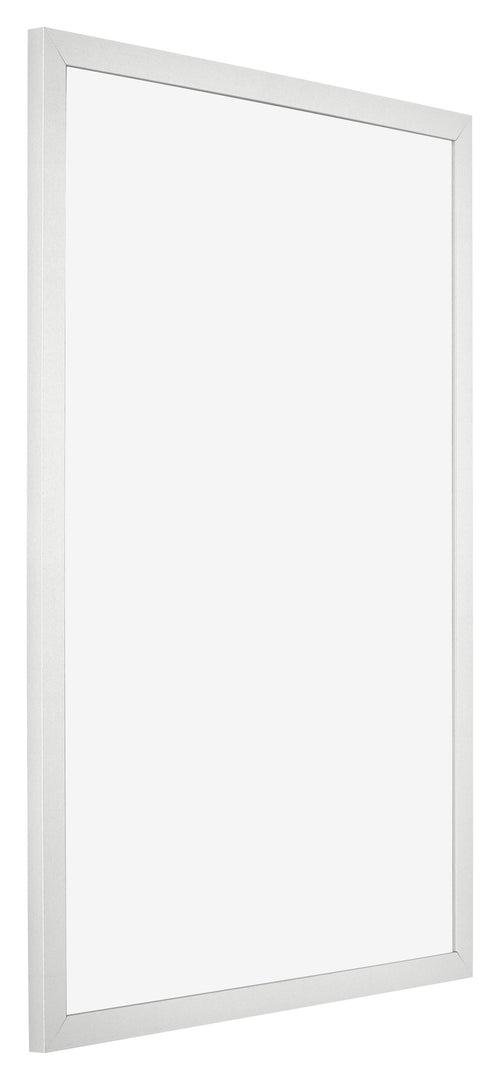 Fotolijst 59x84cm Wit Hoogglans MDF Bologna Voorzijde Schuin | Yourdecoration.nl