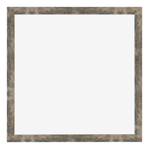 Fotolijst 60x60cm Blauw Goud Gemeleerd MDF Bologna Voorzijde | Yourdecoration.nl