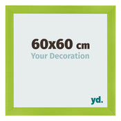 Fotolijst 60x60cm Groen MDF Pisa Voorzijde Maat | Yourdecoration.nl