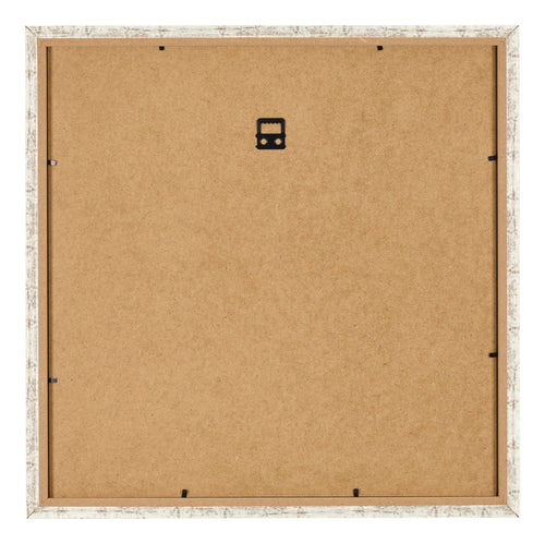 Fotolijst 60x60cm Wit Vintage MDF Bologna Achterzijde | Yourdecoration.nl