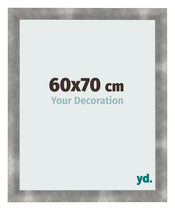 Fotolijst 60x70cm Metaal Vintage MDF Pisa Voorzijde Maat | Yourdecoration.nl