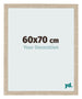 Fotolijst 60x70cm Sonoma Eiken MDF Bologna Voorzijde Maat | Yourdecoration.nl