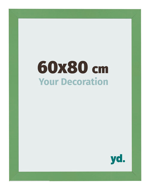 Fotolijst 60x80 cm Groen MDF Bologna Voorzijde Maat | Yourdecoration.nl