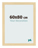 Fotolijst 60x80cm Beuken Decor MDF Bologna Voorzijde Maat | Yourdecoration.nl