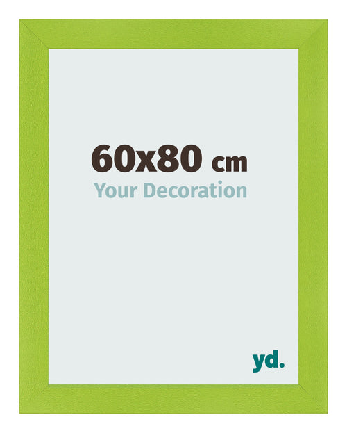 Fotolijst 60x80cm Groen MDF Pisa Voorzijde Maat | Yourdecoration.nl