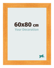 Fotolijst 60x80cm Oranje MDF Pisa Voorzijde Maat | Yourdecoration.nl