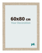 Fotolijst 60x80cm Sonoma Eiken MDF Bologna Voorzijde Maat | Yourdecoration.nl
