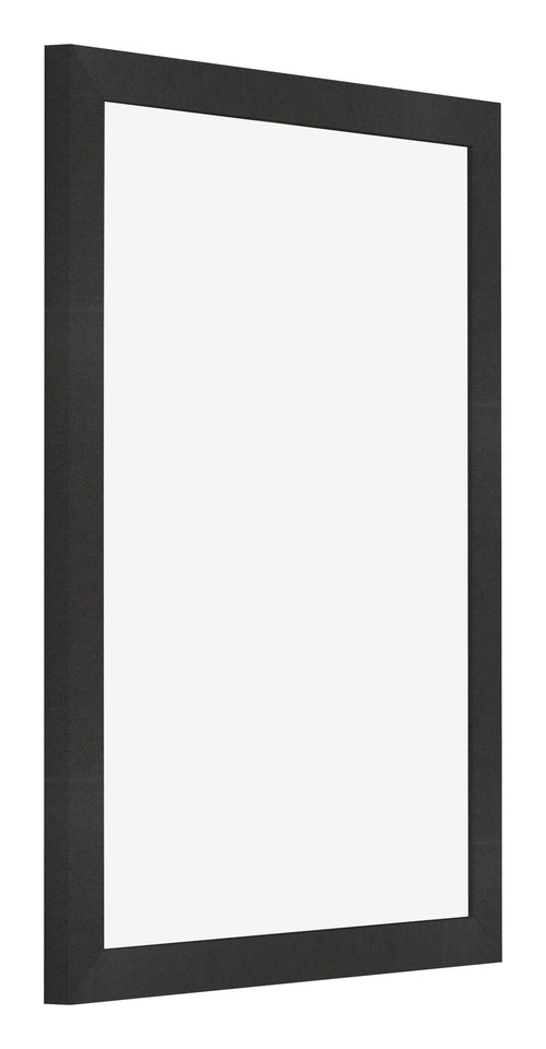 Fotolijst 60x80cm Zwart Mat MDF Bologna Voorzijde Schuin | Yourdecoration.nl