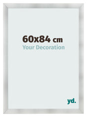 Fotolijst 60x84cm Aluminium Geborsteld MDF Pisa Voorzijde Maat | Yourdecoration.nl
