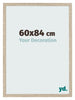 Fotolijst 60x84cm Sonoma Eiken MDF Bologna Voorzijde Maat | Yourdecoration.nl