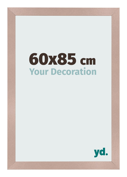 Fotolijst 60x85 cm Oudroze MDF Bologna Voorzijde Maat | Yourdecoration.nl
