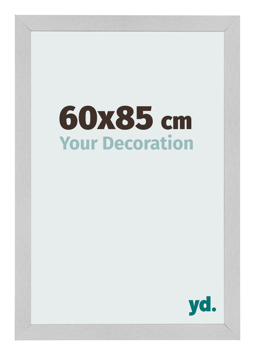 Fotolijst 60x85cm Edelstaal MDF Bologna Voorzijde Maat | Yourdecoration.nl