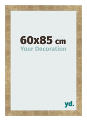 Fotolijst 60x85cm Goud Antiek MDF Bologna Voorzijde Maat | Yourdecoration.nl