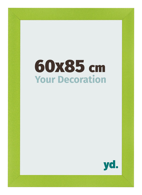 Fotolijst 60x85cm Groen MDF Pisa Voorzijde Maat | Yourdecoration.nl