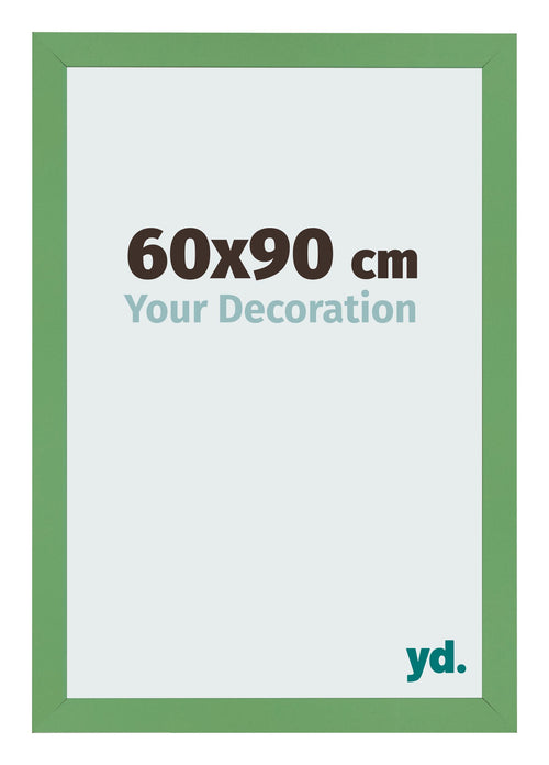 Fotolijst 60x90 cm Groen MDF Bologna Voorzijde Maat | Yourdecoration.nl