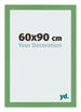 Fotolijst 60x90 cm Groen MDF Bologna Voorzijde Maat | Yourdecoration.nl