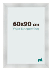 Fotolijst 60x90cm Aluminium Geborsteld MDF Pisa Voorzijde Maat | Yourdecoration.nl