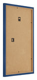 Fotolijst 60x90cm Donkerblauw MDF Bologna Achterzijde Schuin | Yourdecoration.nl