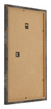 Fotolijst 60x90cm Geoxideerd Metaal MDF Bologna Achterzijde Schuin | Yourdecoration.nl
