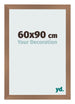 Fotolijst 60x90cm Koper Decor MDF Bologna Voorzijde Maat | Yourdecoration.nl