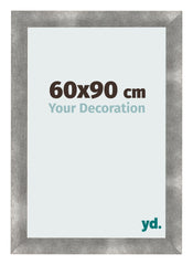 Fotolijst 60x90cm Metaal Vintage MDF Pisa Voorzijde Maat | Yourdecoration.nl