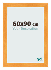 Fotolijst 60x90cm Oranje MDF Pisa Voorzijde Maat | Yourdecoration.nl