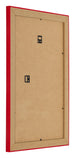 Fotolijst 60x90cm Rood MDF Pisa Achterzijde Schuin | Yourdecoration.nl