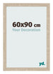 Fotolijst 60x90cm Sonoma Eiken MDF Bologna Voorzijde Maat | Yourdecoration.nl