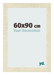 Fotolijst 60x90cm Sonoma Eiken MDF Pisa Voorzijde Maat | Yourdecoration.nl