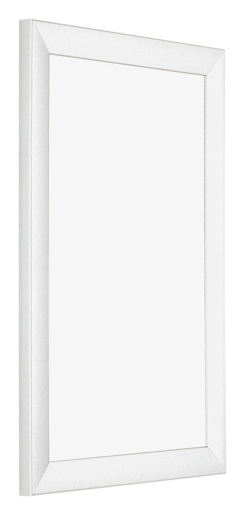 Fotolijst 60x90cm Wit Hoogglans MDF Pisa Voorzijde Schuin | Yourdecoration.nl