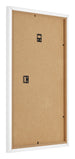 Fotolijst 60x90cm Wit Mat MDF Bologna Achterzijde Schuin | Yourdecoration.nl