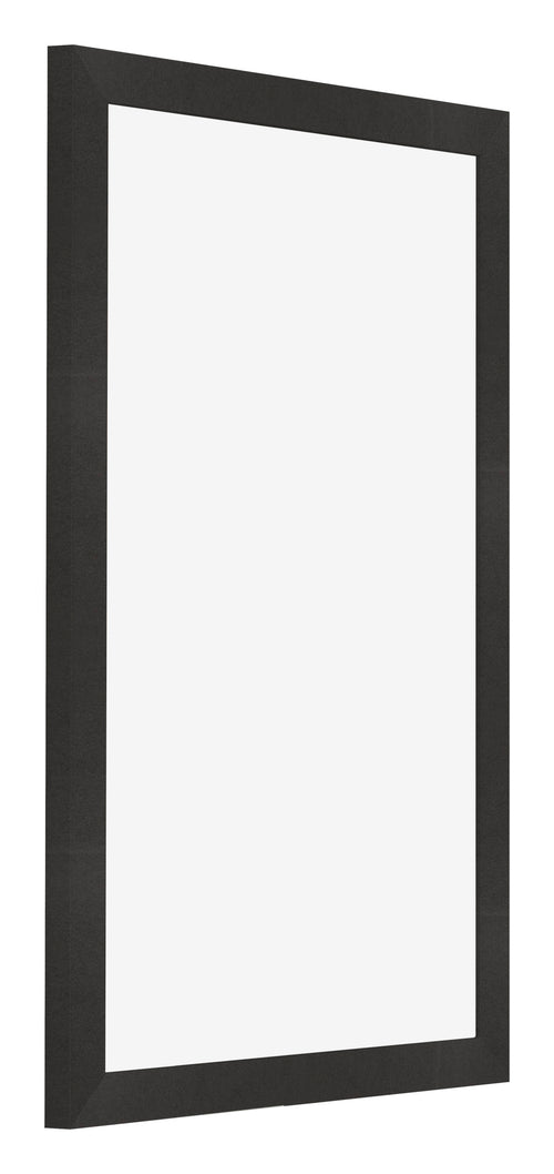 Fotolijst 60x90cm Zwart Mat MDF Bologna Voorzijde Schuin | Yourdecoration.nl