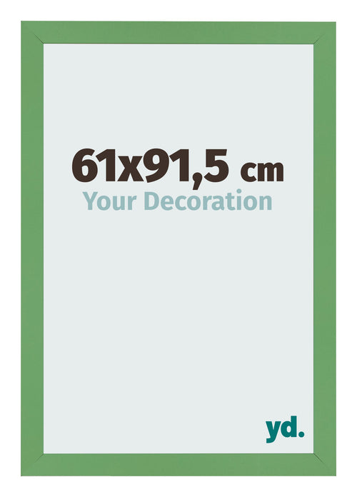 Fotolijst 61x91 5 cm Groen MDF Bologna Voorzijde Maat | Yourdecoration.nl