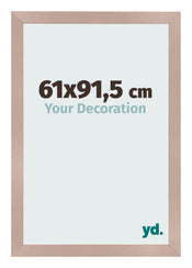 Fotolijst 61x91 5 cm Oudroze MDF Bologna Voorzijde Maat | Yourdecoration.nl